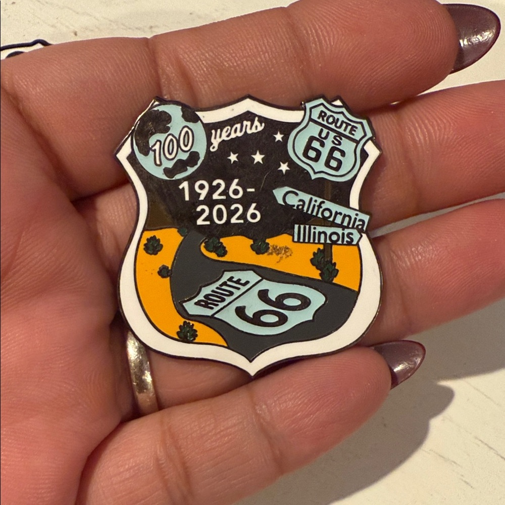 Route 66 magnet